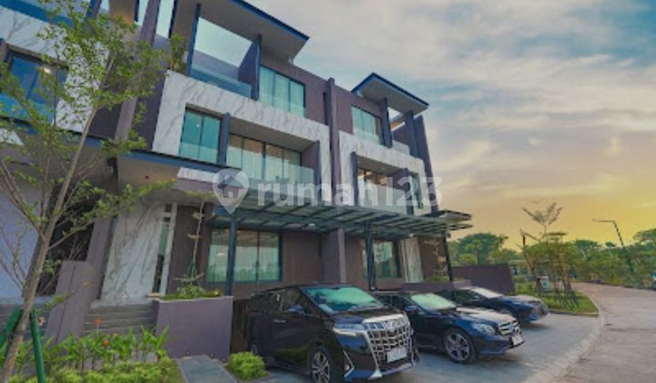 Rumah Di Jual Di Citra Garden Lake View 4 Lantai Baru Mewah