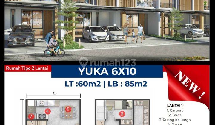 Rumah di Rumah Nuansa Jepang Osaka Residence PIK2 bagus banget 2