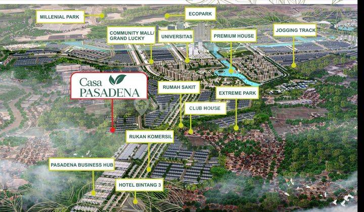 Di Jual Rumah Viral Pik2 Casa Montana 800an Juta 2 Lantai 1