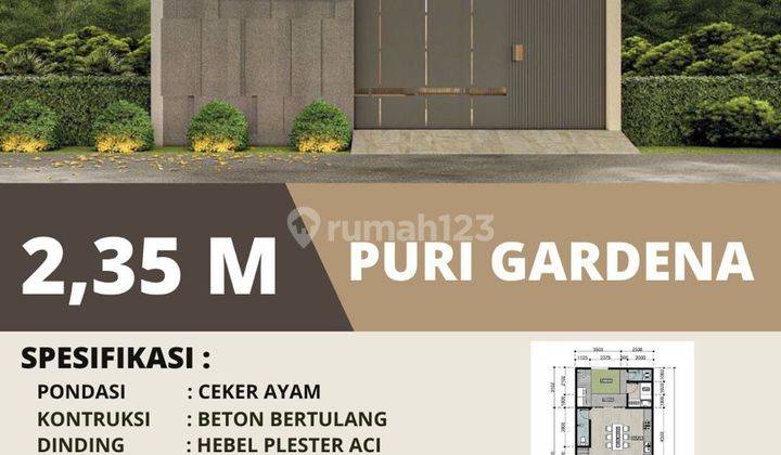 Rumah 2 Lantai SHM Puri Gardenia Jakarta Barat 1