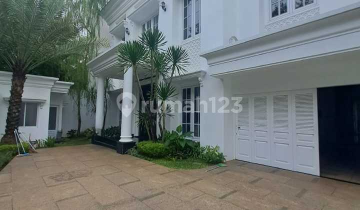 For Sale Premium House in Pondok Indah, Beautiful Environment, One-Gate Security System