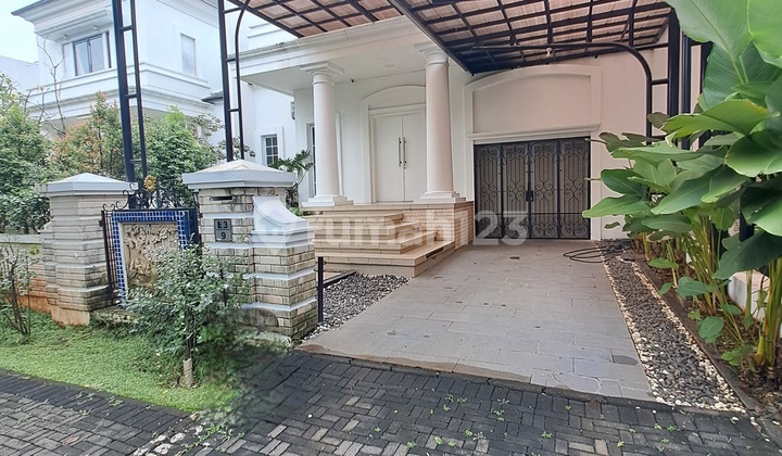 Disewa Rumah Area Premium Bsd Dengan System Onegate Di Lengkapi Fasilitas Swimmingpol Dan Full.furnish 1