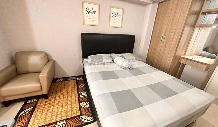 Dijual Apartemen Bassura Studio furnished view pool lantai rendah di Apartemen Basura City 2