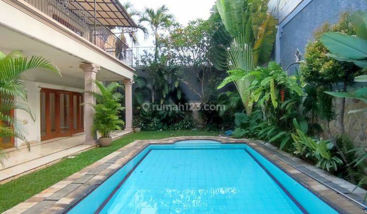 For Rent Luxury House With Spacious Garden at Ampera Jaksel 1