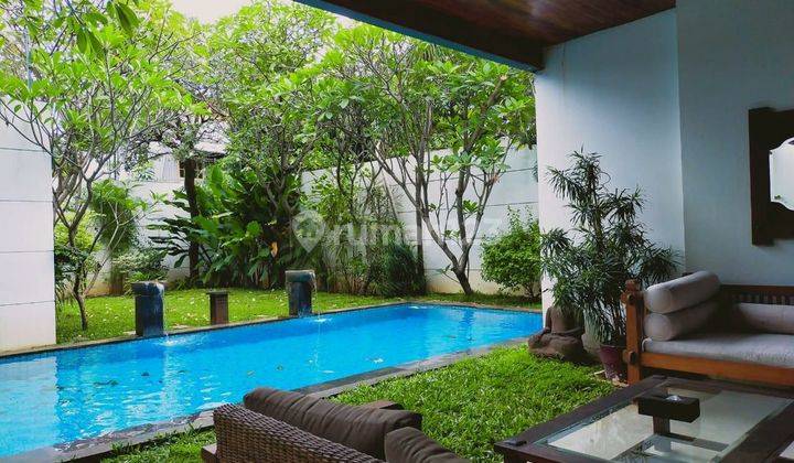 For Rent Rumah Indah dan Cantik Siap Huni di Perumahan Patra Kuningan, Tebet, Jaksel 1