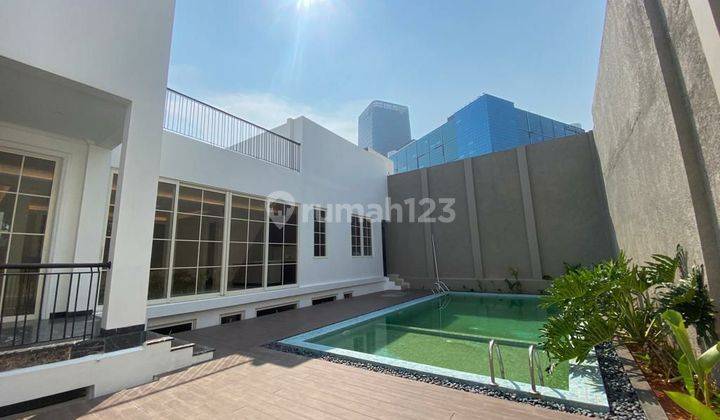 For Rent Rumah Mewah Modern Siap Huni Di Area Strategis Parta Kuningan Jaksel 1