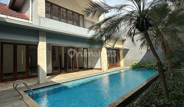 House For Rent In Dharmawangsa, Strategic And Prime Location 1