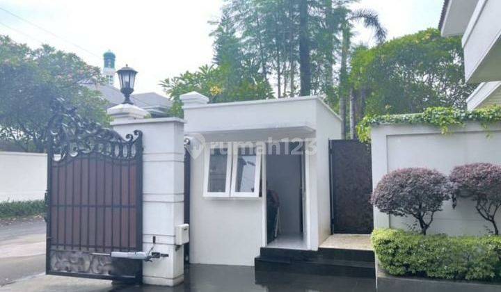 For Sale Rumah Super Mewah (fully Furnished High And Material) Di Area Strategis Permata Hijau, Jaksel 2