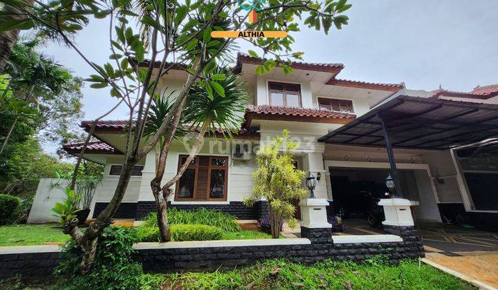 Dijual Cepat Rumah Hoek Lingkungan Asri dalam cluster Bintaro 1