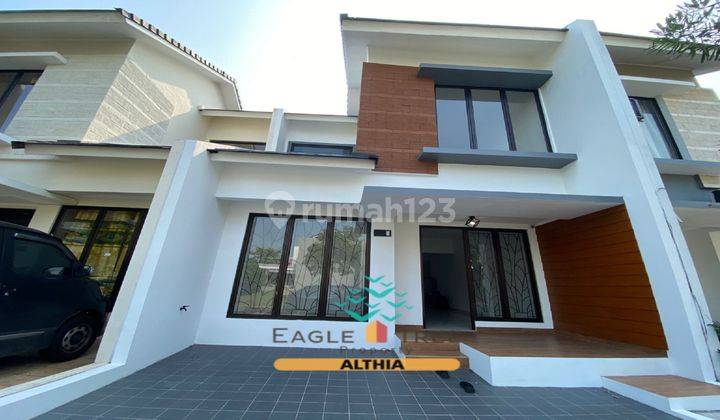 Rumah Full Renovasi 2 Lantai Minimalis Dalam Cluster Graha Raya 1