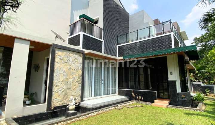 Rumah Mewah 2,5 Lantai Posisi Hook Di Sektor 9 Bintaro Jaya