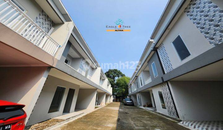 Dijual Rumah 2lantai Siap Huni Modern Pencahayaan Baik Graha Raya 2