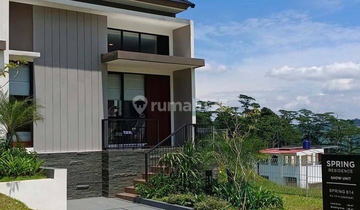 Rumah Cluster 1 Lantai Bernuansa Pegunungan Di Sentul Bogor 1