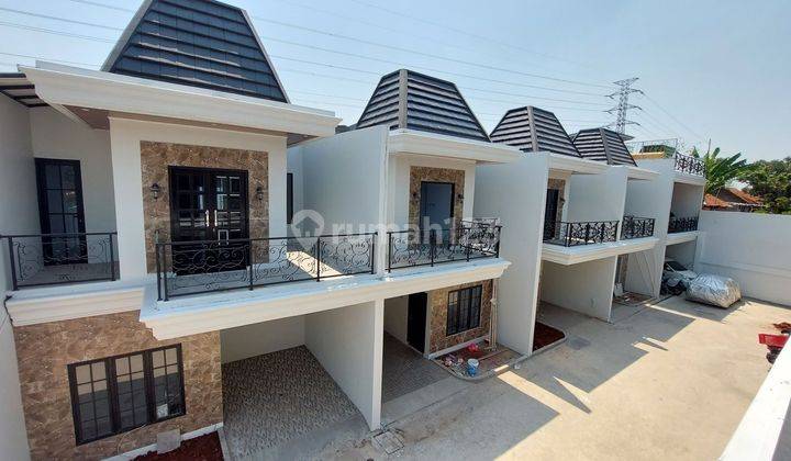 Rumah Cluster 2 lantai Full Bata Merah 5 Menit ke LRT Cibubur  2