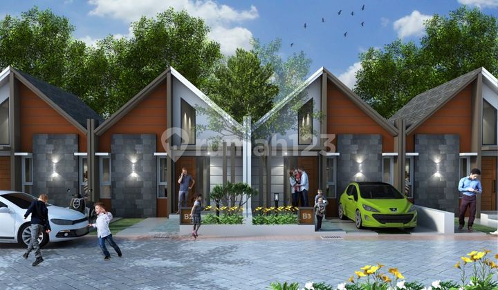 Promo Merdeka Rumah Cluster 1 Lantai Akses Jalan Utama Setu Bekas 2