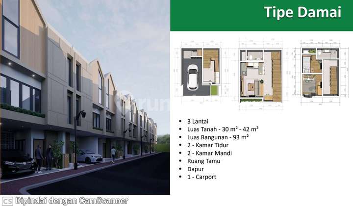 Rumah Baru 3 Lantai Free Biaya Di Ciracas Jakartatimur 2