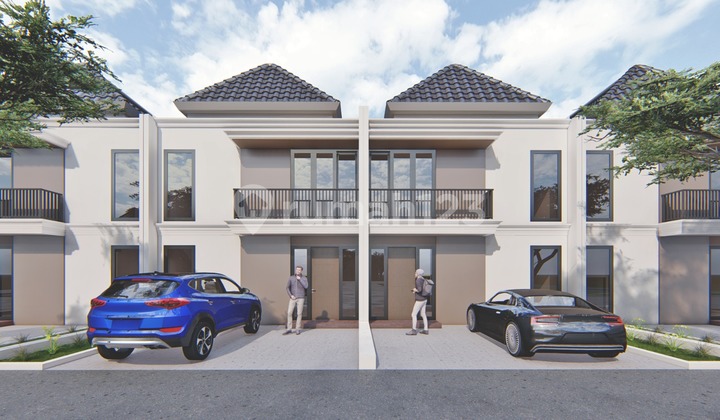 Rumah Cluster Full Bata Merah Lokasi Jalan Utama Jatisampurna 2