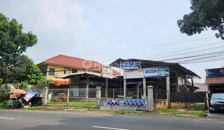 Rumah dan ruang usaha di Jl. Raya Sindang Barang Bogor Barat 1