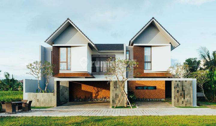 Rumah 2 Lantai Dengan View Sawah Dan Gunung di Tabanan Bali 2