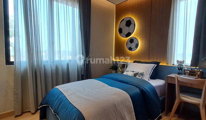 Rumah Jepang 3 Lantai Tipe 8x18 di Bsd Tangerang Selatan 2