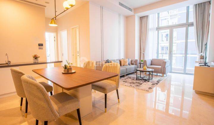 Disewakan Apartemen 2 Bedroom Luas 146m2 Siap Pakai Full Furnish di The Stature Menteng 2