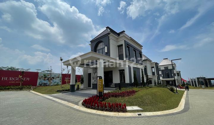 Dp 0%. Rancamaya Bogor Cluster Burgundy. Hunian Modern View Gunung