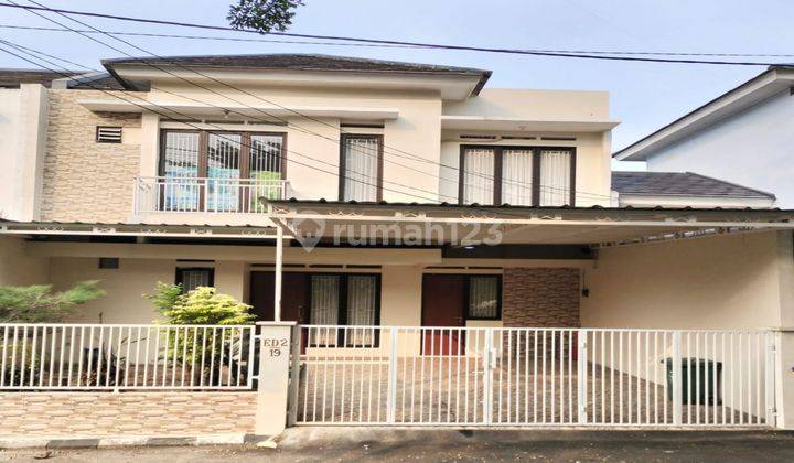 Rumah Fully Furnished Di Cluster di KRR Kebun Raya Residence 2