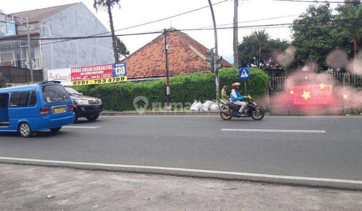  Tanah di Jalan Raya Tajur Bonus Bangunan Tua Lokasi Komersil 2