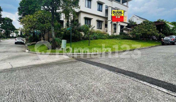 Rumah Hoek 3 Lantai Bagus View Gunung Di Cluster Di Sentul City 1