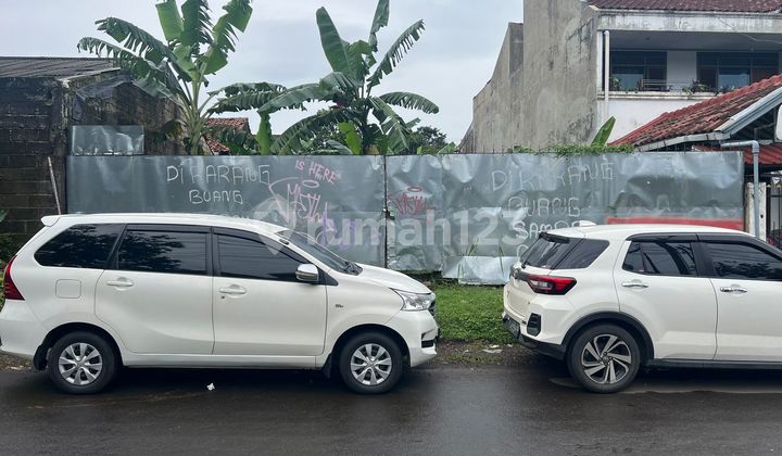 Tanah Lahan Kosong Di Jalan Utama Haur Jaya 7,5 Juta Per M2