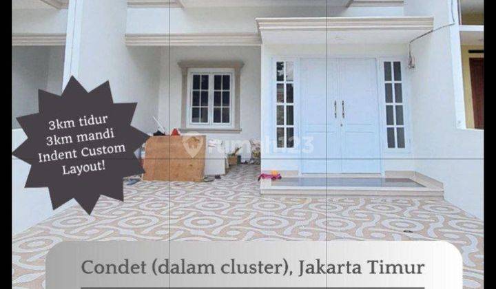 Rumah 2 Lantai INDENT 5-6 Bulan di Condet Jakarta Timur 2