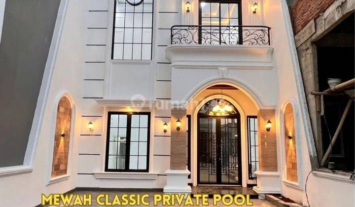 Rumah Mewah Modern Classic ada Kolam Renang Di Jagakarsa JakSel 1