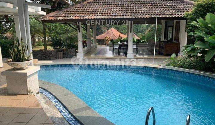 Rumah Luas Ada Kolam Renang Di Rancamaya Golf Estate 1