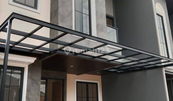 Dijual Rumah Modern Minimalis Dua Lantai Harga Murah Di Cipayung Jakarta Timur  2