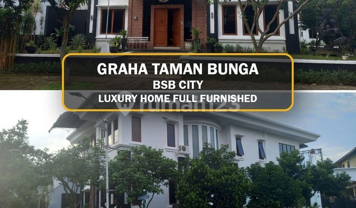 Luxury Home Premium Siap Huni di Graha Taman Bunga Bsb City 1