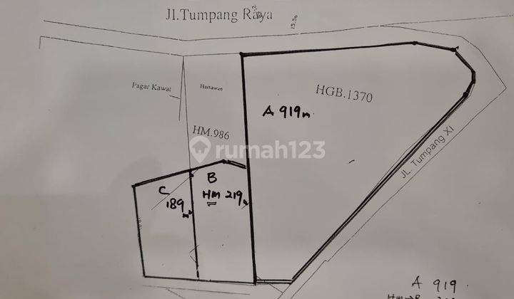 Tanah Strategis Siap Pakai di Jalan Tumpang Raya Gajahmungkur  2