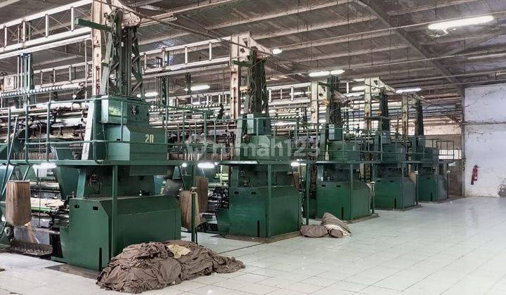 Gudang 5283m² Bonus Mesin Embroidery Di Majalaya 1