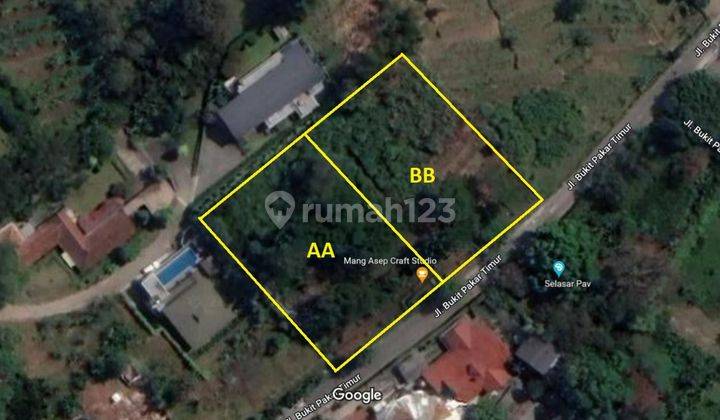 Tanah SHM 3060 m² Mainroad Dago Pakar 1