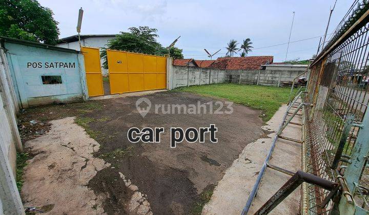 Gudang Serta Tanah Ada Kantor Dan Mess Kawasan Bebas Banjir Siap Pakai di Sepatan Tangerang 2