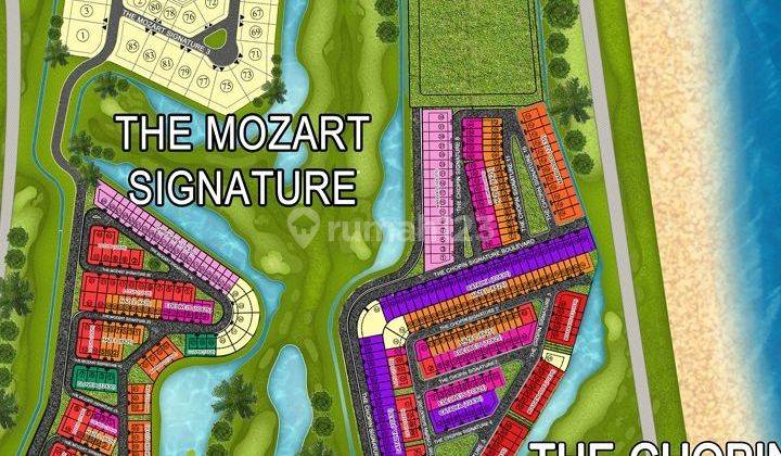 DIJUAL KAVLING ELITE DI GOLF ISLAND CLUSTER MOZART SIGNATURE LUAS 600 M² 2