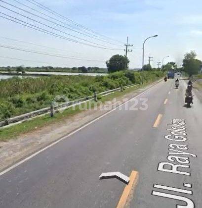 Dijual Tanah Tambak di Jln Raya Golokan Sidayu Gresik Lokasi Pinggir Jalan 2