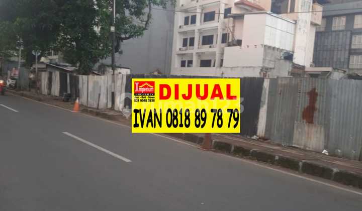 Dijual Tanah Elit Di Menteng, Jakarta Pusat