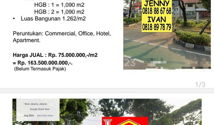 Ruang-usaha Dijual Di Slipi 1