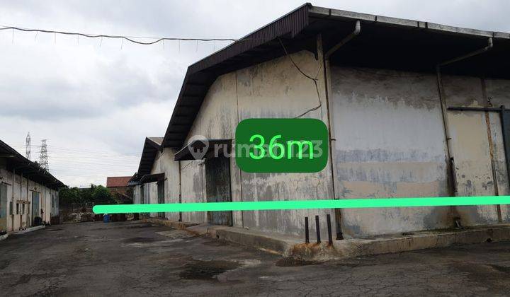 Gudang di Jalan Kaliabang Bungur