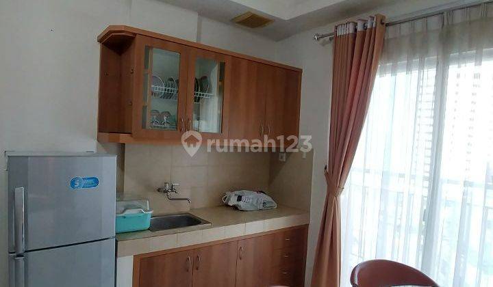 dapur apartemen mediterania garden 2 tipe