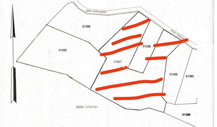 Tanah Produktif Lokasi Dekat Tempat Wisata dan Sirkuit, Cipatat 1