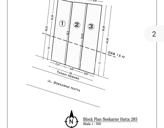 Tanah Kavling L 1.180 m2 Area Leuwi Panjang Cocock Untuk Usaha