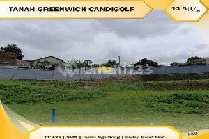 Tanah Cluster Strategis di Greenwich Candigolf 1