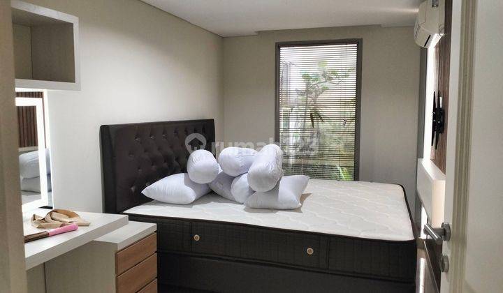 Apartemen 2 KT, di Pusat Kota, full Furnished,  2