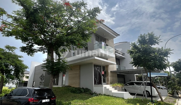 Jual Cepat Rumah Hook Best View di Golf Island Pik 2 Jakarta Utara